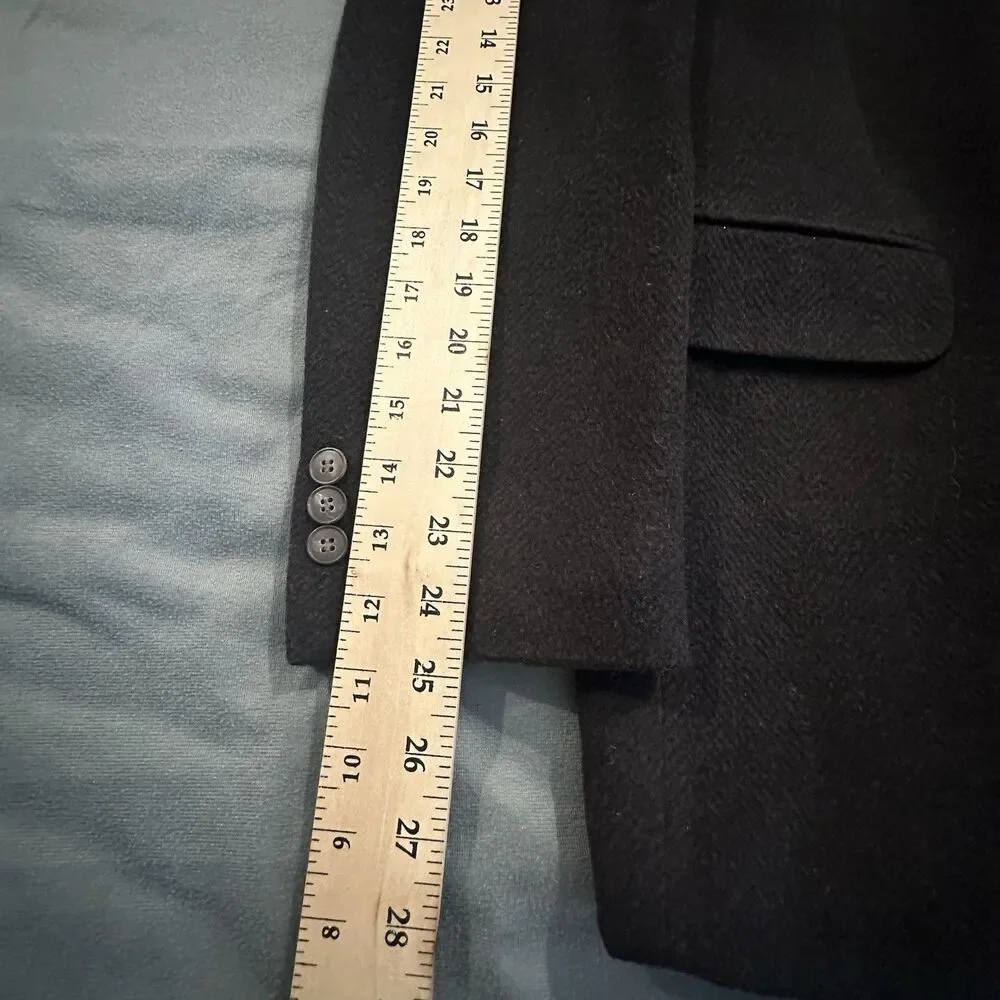 Ron Chereskin Premier Blazer Mens 44R Camel Hair Blend Two Button Sport Coat